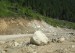 17 Nová cesta, zárez v kvartérnych sedimentoch, veľký balvan sedimentov morén